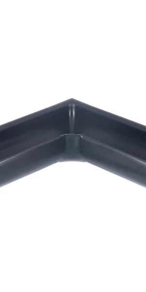 Grand Line 金属落水管外角 125mm 90° 炭灰色 RAL 7024