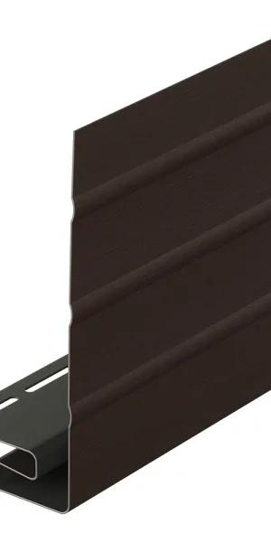 J-fascia PVC Docke chocolate 3 m