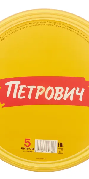 Крышка для ведра полимерная Петрович 5 л
