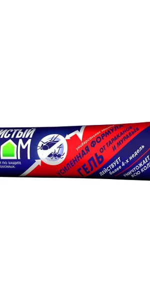 Cockroach repellent gel, enhanced action, Chisty Dom, 50 ml