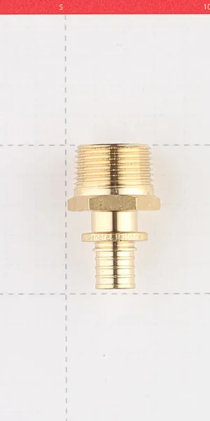 Соединитель прямой Stout 16 мм х 3/4 НР(ш) латунный (SFA-0001-001634)