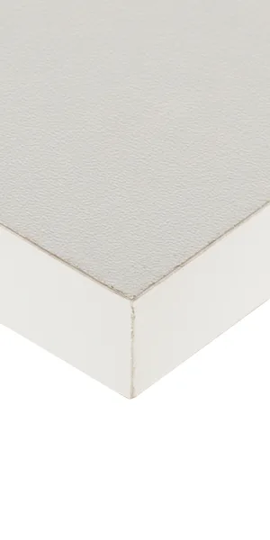 Laminated chipboard furniture panel 1200x600x16 mm white