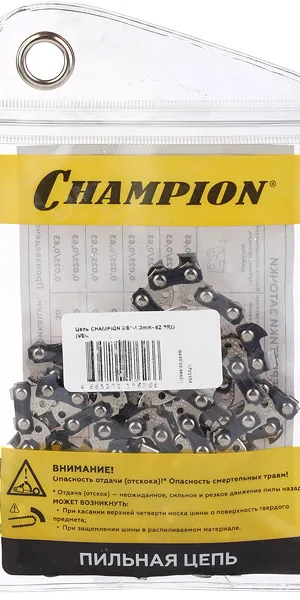Цепь Champion 18" шаг 3/8" паз 1,3 мм 62 звена (A050-VS-62E)