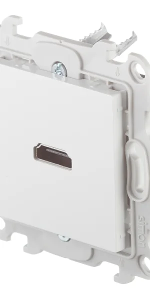 Розетка HDMI Simon 24 Harmonie встраиваемая белая (2411094-030)