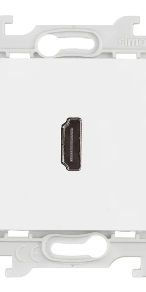 HDMI socket Simon 24 Harmonie built-in white (2411094-030)