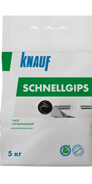 Гипс строительный Knauf Шнельгипс 5 кг