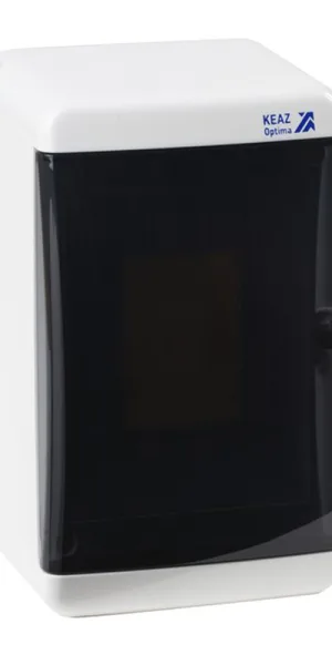 Коробка под автомат КЭАЗ OptiBox ЩРН IP41 93х96х140 мм 4 модуля белая