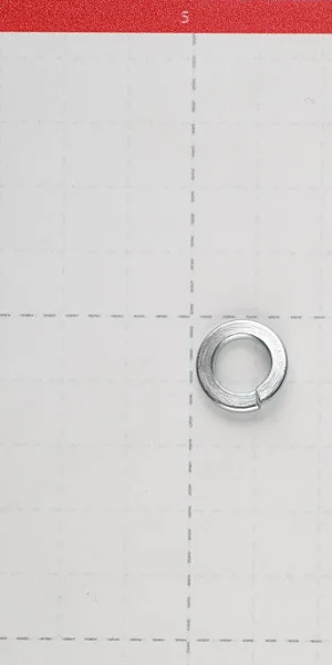 Spring washer, galvanized, 8x14.8 mm, DIN 127 (16 pcs.)