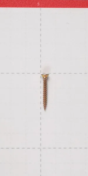 Universal screws 25x3.0 mm yellow (200 pcs.)