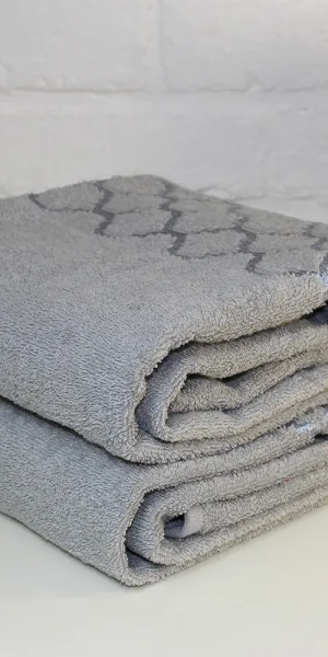 Terry towel Belezza Dresden 50x80 cm grey