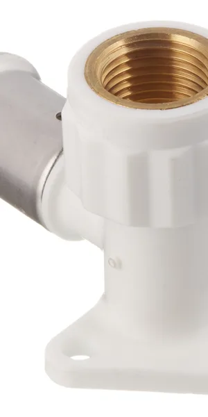 Henco water outlet (2PKW-2004) 20(press) x 1/2 BSP(f) PVDF white