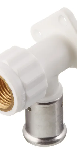 Henco water outlet (2PKW-2004) 20(press) x 1/2 BSP(f) PVDF white