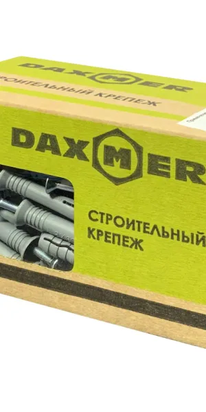 Дюбель-гвоздь 8x60 мм с потайной манжетой, полипропилен (90 шт.)