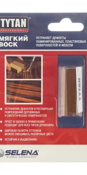 Furniture wax Tytan Professional No. 55 light walnut 7.5 g