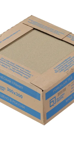 Quadro Decor 格雷斯系列瓷砖 灰 椒盐色 300x300x8毫米 (16片=1.44平方米)