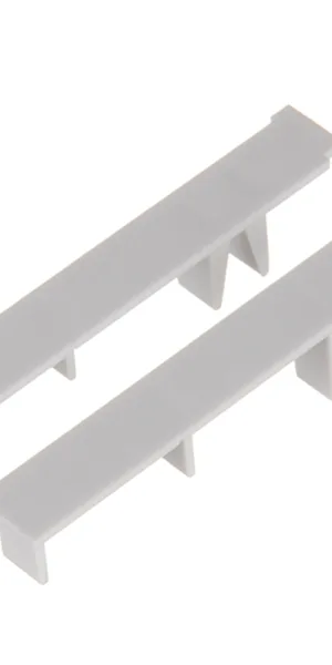 End cap for plastic curtain rod (2 pcs.)