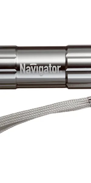 Handheld flashlight Navigator (949287) LED 9 LED 1 W on AAA batteries, aluminum