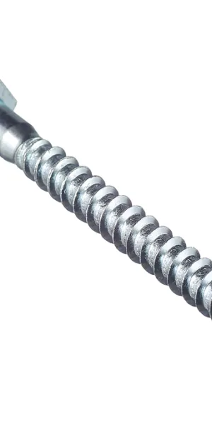Plumbing bolt 8x80 mm DIN 571 galvanized (2 pcs.)