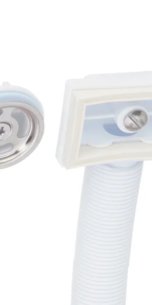 Выпуск для мойки WIRQUIN 30987086 3 1/2" с нержавеющей чашкой D 114 мм и универсальным переливом