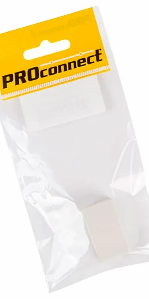 电脑转接头 Proconnect RJ45 8P8C CAT5e 白色 (03-0101-9)
