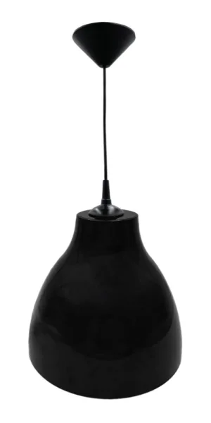 Pendant lamp Svet Melodi E27 60 W black IP20 (1400-10160)
