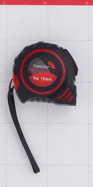 Tape measure Hesler with auto-stop magnetic 5 m x 19 mm