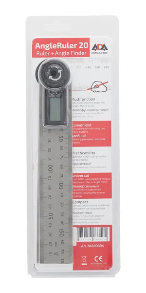Угломер цифровой ADA Angle Ruler 20 (А00394)
