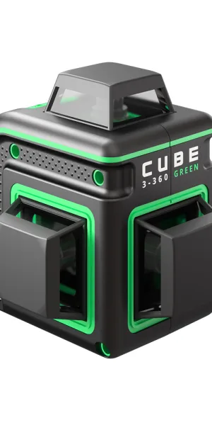 Уровень лазерный Ada Cube 3-360 Green Basic Edition (А00560)