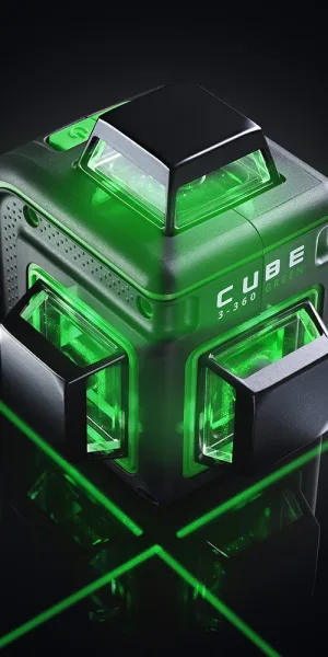 Уровень лазерный Ada Cube 3-360 Green Basic Edition (А00560)