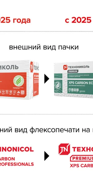Экструдированный пенополистирол Технониколь Carbon Eco Г4 30х580х1180 мм