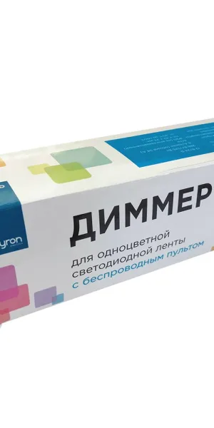 Диммер для светодиодной ленты 12/24 В 288/576 Вт IP20 с пультом Apeyron (04-38)