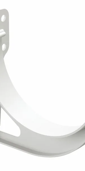 Кронштейн желоба пластиковый d120 мм Docke Standard пломбир RAL 9003