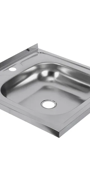 Мойка для кухни Ukinox Nord 50х50х13 см накладная сталь (Nr 500х500 0,4)