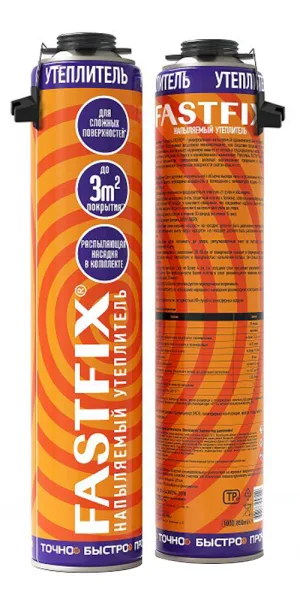 Утеплитель напыляемый полиуретановый Penoplex Fastfix 850 мл