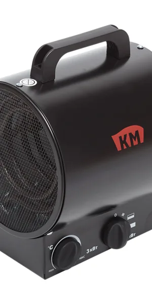 Пушка тепловая электрическая 3 кВт КМ HF3000B прямого нагрева