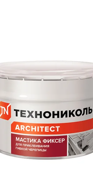 Мастика для гибкой черепицы Технониколь Architect Фиксер №23 3,6 кг/3 л