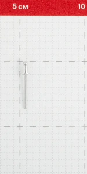 Заклепка вытяжная 4,0x6 мм алюминий/сталь (100 шт.)