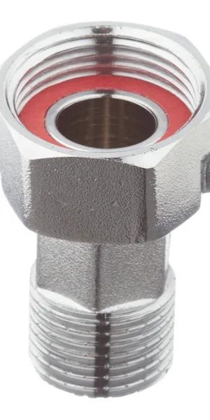 Полусгон Valtec 1/2 НР(ш) х 3/4 ВР(г) с накидной гайкой латунный (VTr.611.N.0004)