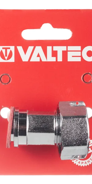 Полусгон Valtec 1/2 НР(ш) х 3/4 ВР(г) с накидной гайкой латунный (VTr.611.N.0004)