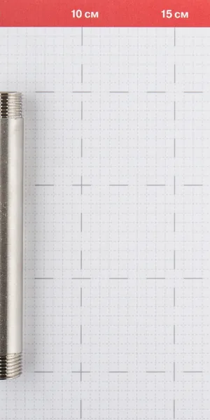 Ниппель удлинительный Valtec 1/2 НР(ш) х 150 мм латунный (VTr.652.N.0415)