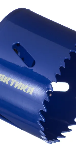 Коронка биметаллическая Практика (773-248) универсальная d60 мм