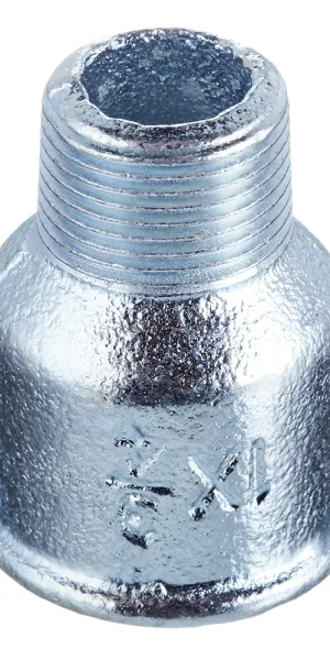 Муфта переходная Gebo Platinum (246-26V) 1 ВР(г) х 3/4 НР(ш) чугунная оцинкованная