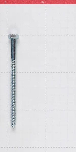 Болт сантехнический 8х120 мм DIN 571 оцинкованный (20 шт.)