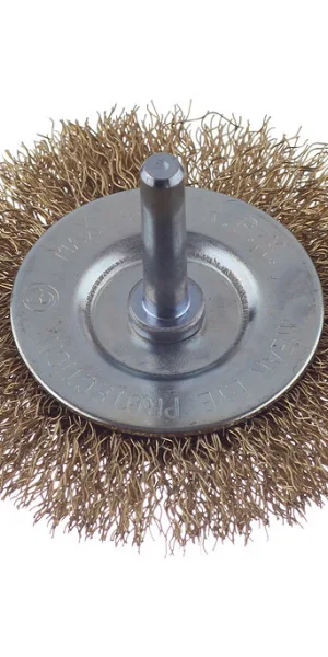 Корщетка для дрели Практика (032-553) мягкая радиальная d75 мм