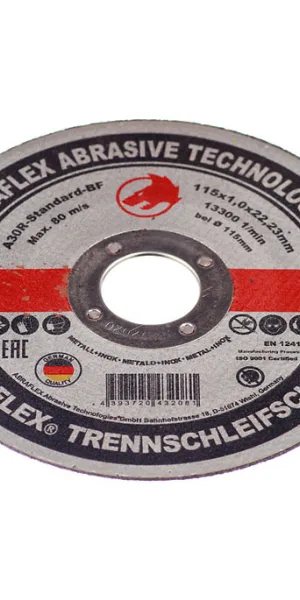 Круг отрезной по металлу Abraflex 115х22х1 мм (А115102223/32081)