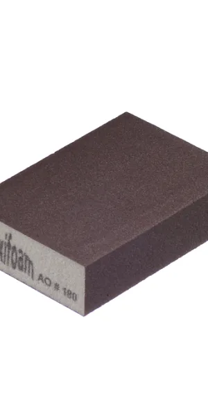 Брусок шлифовальный Flexifoam 98х69х26 мм Р180