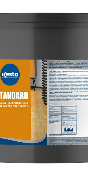 Клей для паркета акриловый Кесто EcoStandard 15 л/18 кг