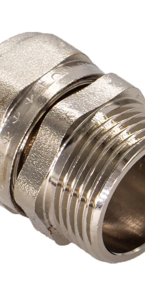 Соединитель прямой 20 обж(ц) х 3/4 НР(ш)