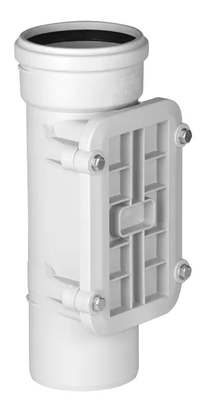 Ревизия Pro Aqua Stilte Plus d110 мм пластиковая шумопоглощающая с крышкой для внутренней канализации