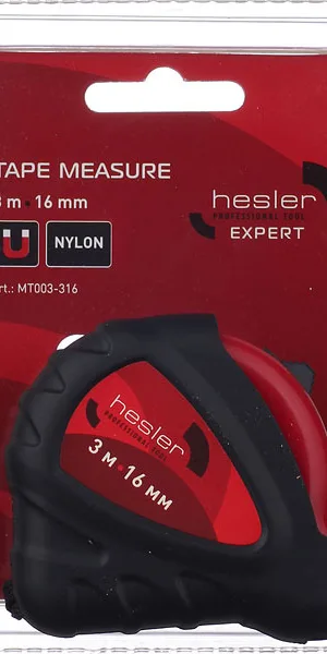 Рулетка Hesler с фиксатором 3 м x 16 мм